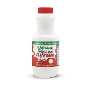 Yorsan Yogurt Drink Original Style Ayran 1 pint x 24