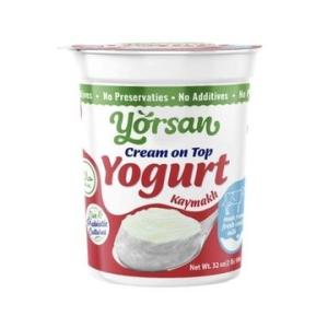 Yorsan Cream on Top Whole Milk Yogurt 2 lb (907 g) x 6