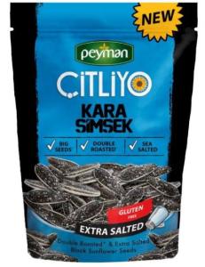 Peyman Citliyo Black Sunflower Seeds Extra Salted (284 g) 10 oz (283 g)