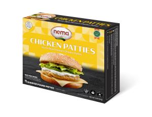 Nema Chicken Patties 1 lb (454 g)