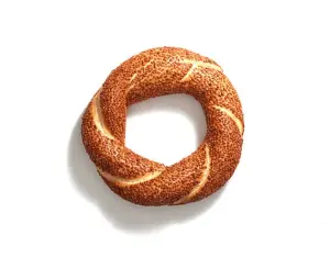 SIMIT SARAYI TURKISH BAGEL RAW 125gr x 100 Pcs