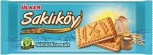 ULKER VILLAGE SUTLU KREMALI BISKUVI 100 GR