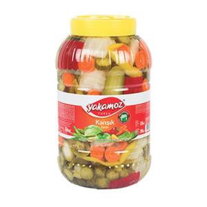 YAKAMOZ MIX PICKLED MIXED PICKLE 3000 ML